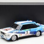 Fiat 131 Abarth #5 Team Fiat Works Rally Portugal 1980 Kyosho 1:18 08376A Metaal - image 8 of 8