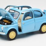 Fiat Nuova 500 Celeste Blauw Kyosho 1:18 08966LB - image 2 of 8