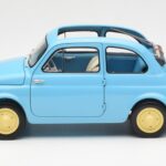Fiat Nuova 500 Celeste Blauw Kyosho 1:18 08966LB - image 4 of 8