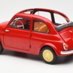 Fiat Nuova 500 Coral Rood Kyosho 1:18 08966R - image 7 of 8