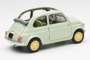 Fiat Nuova 500 Clear Groen Kyosho 1:18 08966LG Metaal — afbeelding 3 van 8