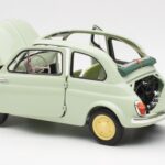 Fiat Nuova 500 Clear Groen Kyosho 1:18 08966LG - image 5 of 8