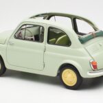 Fiat Nuova 500 Clear Groen Kyosho 1:18 08966LG - image 7 of 8