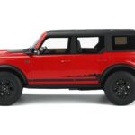 Ford Bronco 4-Door Wildtrak Rood GT Spirit 1:18 GT360 - image 3 of 5