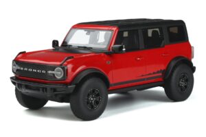 Ford Bronco 4-Door Wildtrak Rood GT Spirit 1:18 GT360