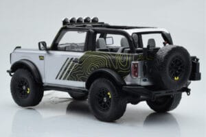 Ford Bronco RTR Iconic Zilver GT Spirit 1:18 GT404 Hars — afbeelding 5 van 6