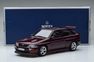 Ford Escort RS Cosworth Paars Norev 1:18 182778 Metaal — afbeelding 6 van 6