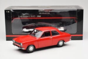 Ford Escort Mk1 RHD Rood Minichamps 1:18 150081070 Metaal — afbeelding 8 van 8