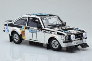 Ford Escort RS 1800 Allied Polymer #1 T. Makinen / H. Liddon Winner RAC Rally 1975 Minichamps 1:18 100758401 Metaal — afbeelding 6 van 8