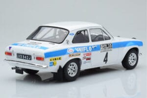 Ford Escort Mk1 RS1600 Night Version #4 R. Clark / T. Mason RAC Rally 1972 IXO 1:18 18RMC101 Metaal — afbeelding 2 van 6