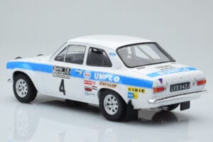 Ford Escort Mk1 RS1600 Night Version #4 R. Clark / T. Mason RAC Rally 1972 IXO 1:18 18RMC101 Metaal — afbeelding 5 van 6