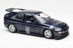 Ford Escort RS Cosworth Blauw Metallic UT Models 1:18 180082101-R1 Metaal — afbeelding 6 van 6