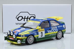 Ford Escort RS Cosworth #9 P. Bernardini / J-M. Andrie Rally Monte Carlo 1996 Otto 1:18 OT1028 Hars — afbeelding 6 van 6