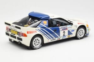 Ford RS200 Gr.B #2 S. Blomqvist / B. Berglund Lombard RAC Rally 1986 Otto 1:18 OT679 Hars — afbeelding 2 van 6
