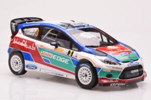 Ford Fiesta RS WRC Ford Abu Dhabi #3 M. Hirvonen / J. Lehtinen Winner Rally Australia 2011 Minichamps 1:18 151110803 Metaal — afbeelding 4 van 6