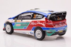 Ford Fiesta RS WRC Ford Abu Dhabi #3 M. Hirvonen / J. Lehtinen Winner Rally Australia 2011 Minichamps 1:18 151110803 Metaal — afbeelding 5 van 6
