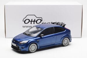 Ford Focus RS Mk2 Blauw Otto 1:18 OT1067 Hars — afbeelding 6 van 6
