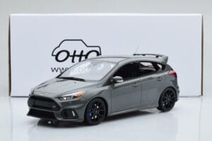 Ford Focus RS Mk3 Stealth Grijs Otto 1:18 OT779 Hars — afbeelding 6 van 6