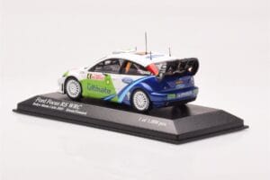 Ford Focus RS WRC #4 R. Kresta / J. Tomanek Rally Monte Carlo 2005 Minichamps 1:43 400058404 Metaal — afbeelding 3 van 4