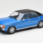 Ford Granada Mk1 Metallic Blauw Mat Zwart MCG 1:18 MCG18394