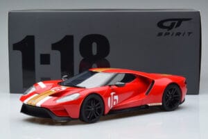 Ford GT Alan Mann Heritage Edition Rood GT Spirit 1:18 GT882 Hars — afbeelding 6 van 6