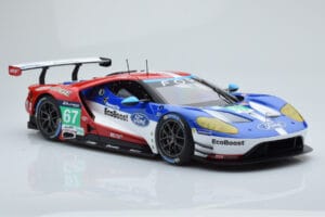 Ford GT Chip Ganassi Racing UK #67 M. Franchitti / A. Priaulx / H. Tincknell 24 Hours of Le Mans 2016 Minichamps 1:18 1551686 — afbeelding 4 van 6
