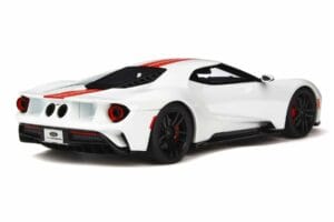 Ford GT Frozen Wit GT Spirit 1:18 GT097 Hars — afbeelding 2 van 4