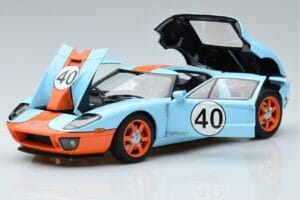 Ford GT Gulf Livery AUTOart 1:18 80513 Metaal — afbeelding 2 van 8