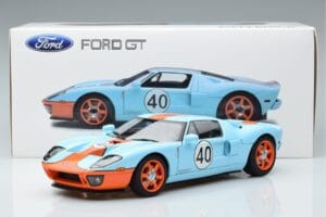 Ford GT Gulf Livery AUTOart 1:18 80513 Metaal — afbeelding 8 van 8