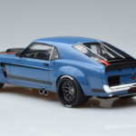 Ford Mustang Boss Cobra Ruffian Cars Blauw GT Spirit 1:18 - image 5 of 6