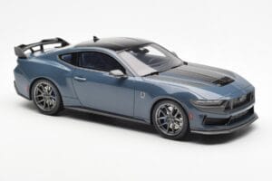 Ford Mustang Dark Horse Vapor Blauw Metallic GT Spirit 1:18 GT454 Hars — afbeelding 4 van 6