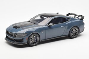 Ford Mustang Dark Horse Vapor Blauw Metallic GT Spirit 1:18 GT454