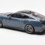 Ford Mustang Dark Horse Vapor Blauw Metallic GT Spirit 1:18 GT454 - image 5 of 6