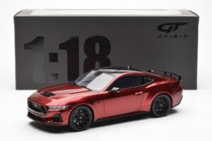 Ford Mustang GT S650 Rapid Rood GT Spirit 1:18 GT433 Hars — afbeelding 6 van 6