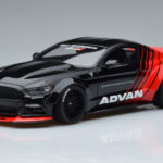 Ford Mustang S550 LB Works Liberty Walk Advan GT Spirit 1:18 KJ035 Hars