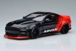 Ford Mustang S550 LB Works Liberty Walk Advan GT Spirit 1:18 KJ035 Hars