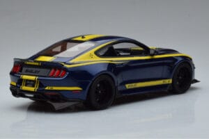Ford Mustang S550 Shelby Super Snake Blauw GT Spirit 1:18 GT871 Hars — afbeelding 2 van 6