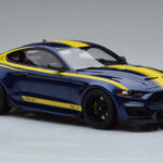Ford Mustang S550 Shelby Super Snake Blauw GT Spirit 1:18 - image 4 of 6