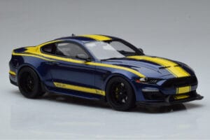 Ford Mustang S550 Shelby Super Snake Blauw GT Spirit 1:18 GT871 Hars — afbeelding 4 van 6