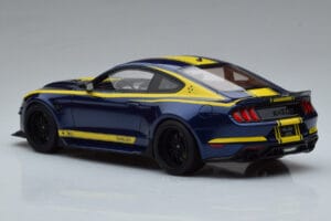 Ford Mustang S550 Shelby Super Snake Blauw GT Spirit 1:18 GT871 Hars — afbeelding 5 van 6