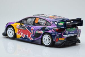 Ford Puma Rally1 WRC #16 A. Fourmaux / A. Coria Rally Monte Carlo 2022 IXO 1:18 18RMC111 Metaal — afbeelding 5 van 6