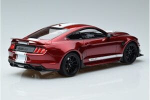 Ford Mustang S550 Shelby Super Snake Rood GT Spirit 1:18 GT397 Hars — afbeelding 2 van 6