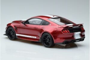 Ford Mustang S550 Shelby Super Snake Rood GT Spirit 1:18 GT397 Hars — afbeelding 5 van 6