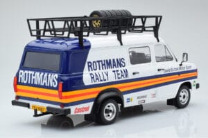 Ford Transit Mk2 Van Team Rothmans Rally Assistance IXO 1:18 18RMC057XE Metaal — afbeelding 2 van 6