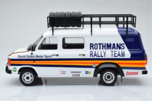 Ford Transit Mk2 Van Team Rothmans Rally Assistance IXO 1:18 18RMC057XE Metaal — afbeelding 3 van 6