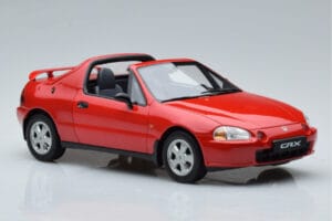 Honda CRX Del Sol VTi Spider Rood Otto 1:18 OT415 Hars — afbeelding 4 van 6