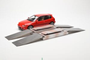 Honda Civic EG6 VTEC Rood LCD 1:18 LCD18018-RE Metaal — afbeelding 2 van 11