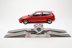 Honda Civic EG6 VTEC Rood LCD 1:18 LCD18018-RE Metaal — afbeelding 6 van 11