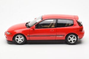 Honda Civic EG6 VTEC Rood LCD 1:18 LCD18018-RE Metaal — afbeelding 7 van 11