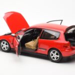 Honda Civic EG6 VTEC Rood LCD 1:18 LCD18018-RE - image 8 of 11